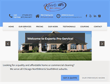 Tablet Screenshot of expertsproservice.com